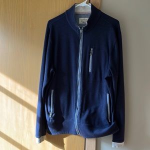 The Normal Brand full zip sweater: jacket